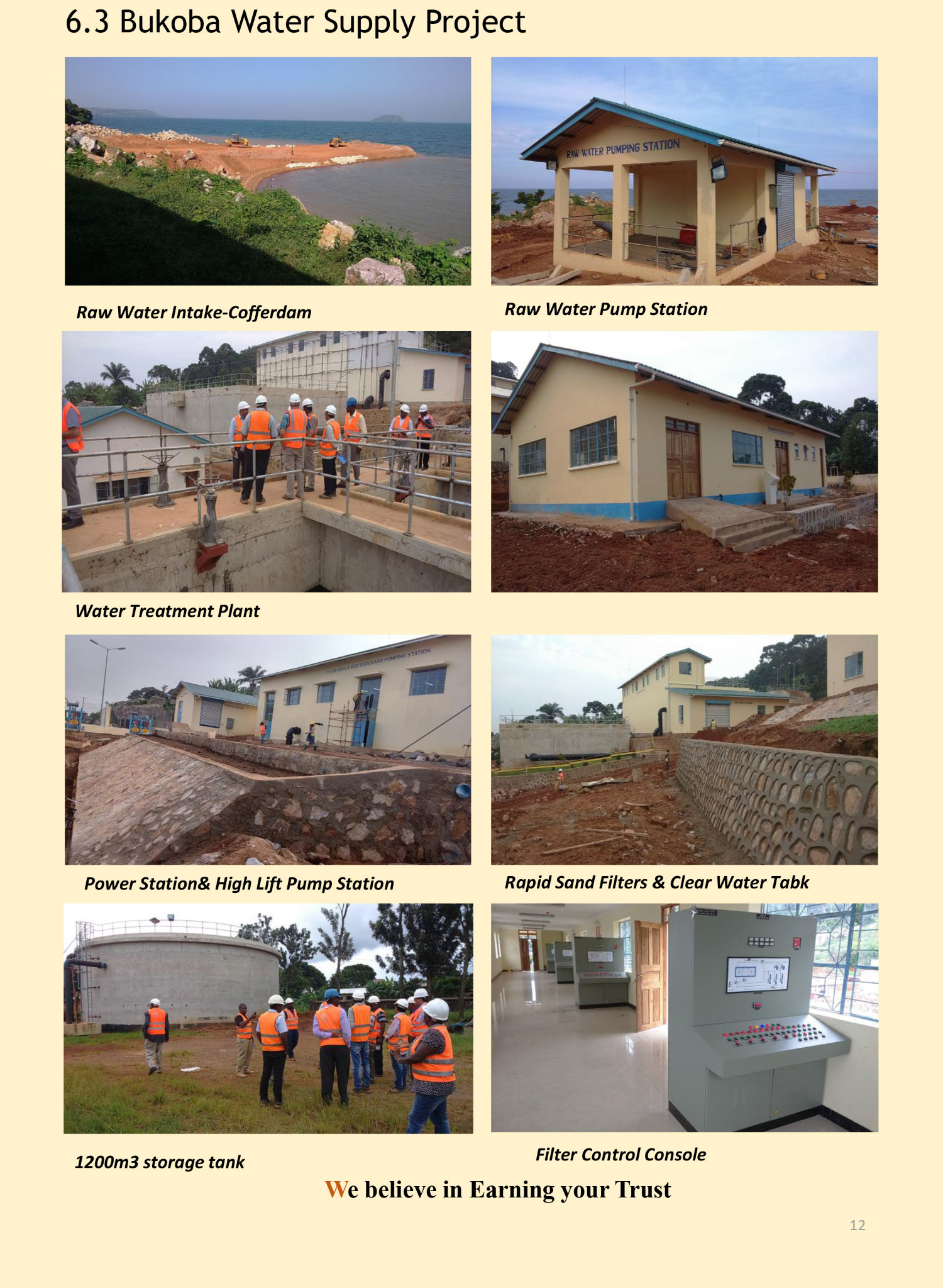 bukoba water supply project