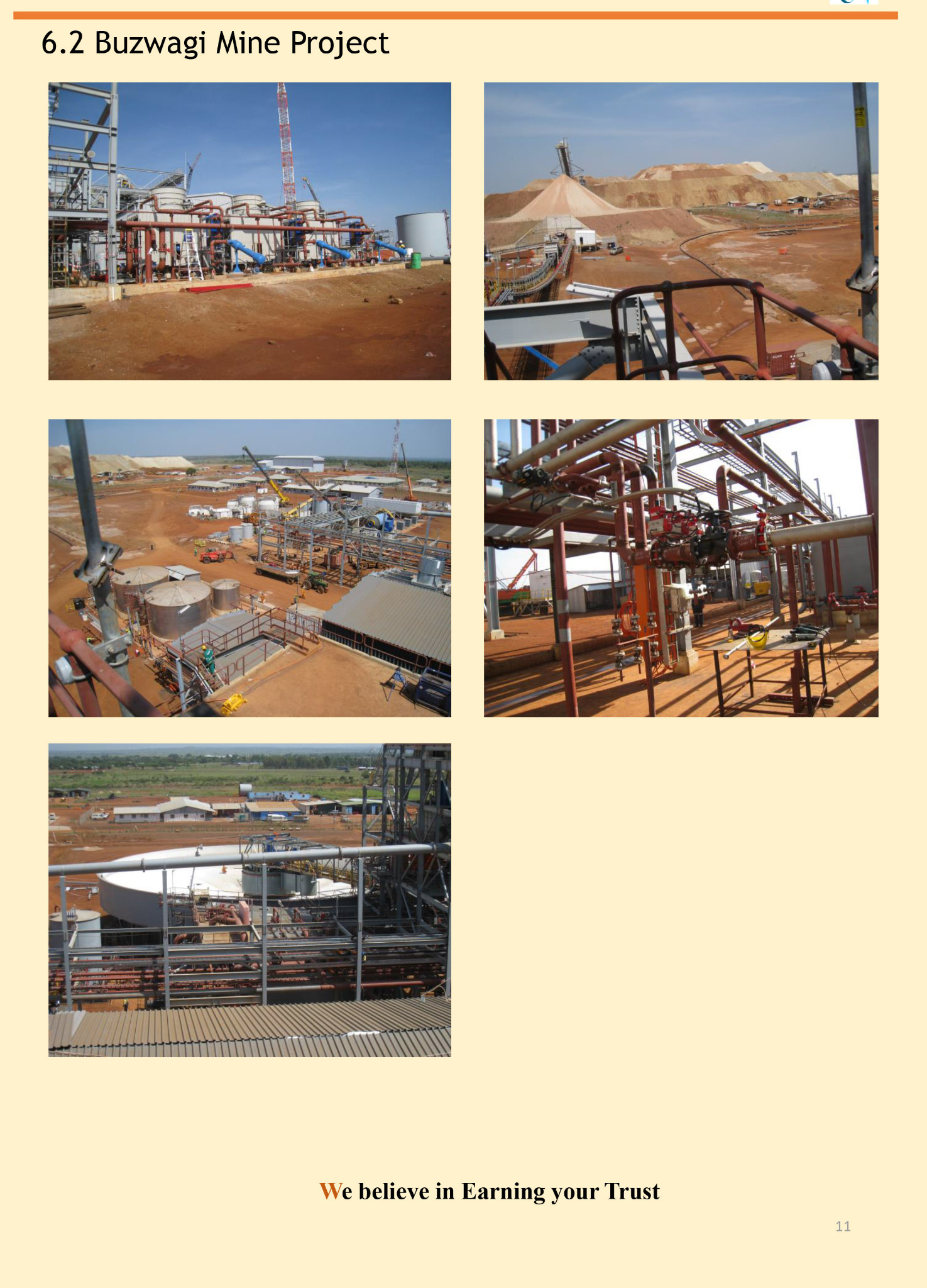 buzwagi mine project